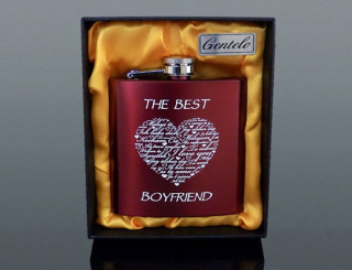Ploskačka nerez : THE BEST BOYFRIEND II 180ml