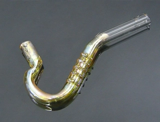 Dutinka sklo 12 cm Saxofón