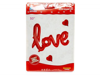 Balónovy nápis LOVE