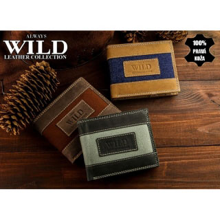 Peňaženka kožená Always Wild Jeans