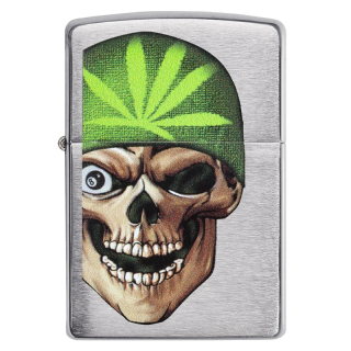 Zapaľovač ZIPPO Rasta Skull