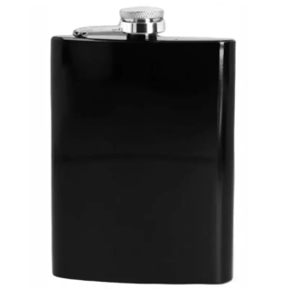 Ploskačka čierna lesklá 240ml