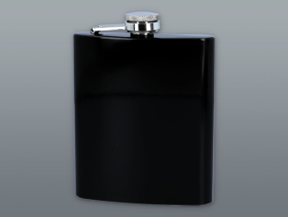 Ploskačka čierna lesklá 210ml