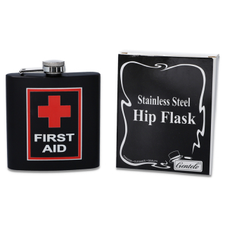 Ploskačka nerez - FIRST AID 180 ml 