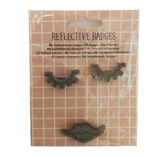 Reflexné odznaky RB1 3ks