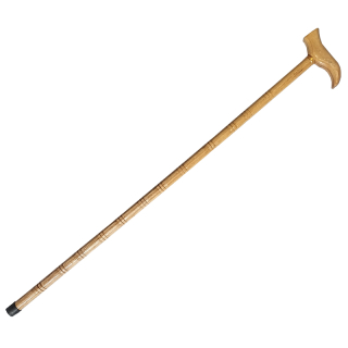 Vychádzková drevená palica natural - 90cm