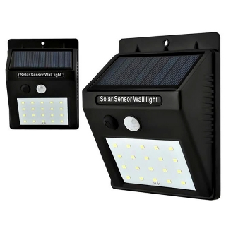 Solárna lampa na stenu