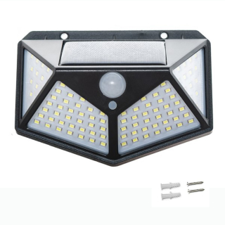Solárna lampa na stenu 100LED