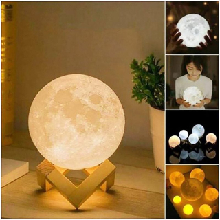 Lampa nočná Mesiac 8cm