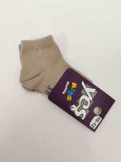 YES Ponožky pre deti hnedé 10-12cm 2-4 roky