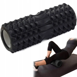 Masážny valec - Joga roller čierny