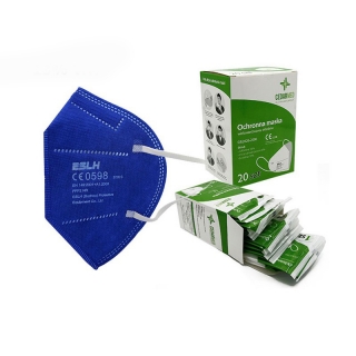 ESLH Respirátor s filtrom FFP2 blue