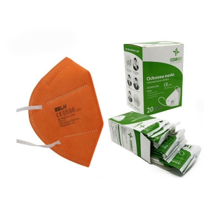 ESLH Respirátor s filtrom FFP2 orange