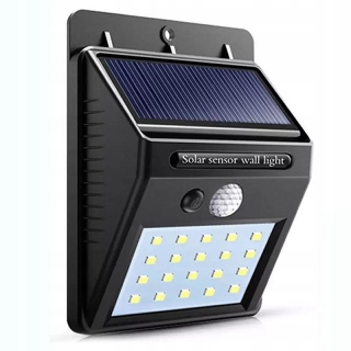 Solárna lampa na stenu 25LED