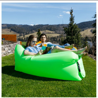 Lazy bag - Nafukovacia sofa zelená