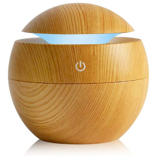 Ionizátor a zvlhčovač vonný USB svetlohnedý