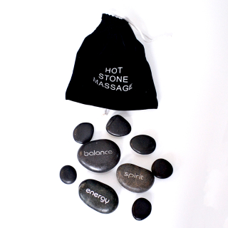 Masážne kamene Hot Stone Massage 9ks