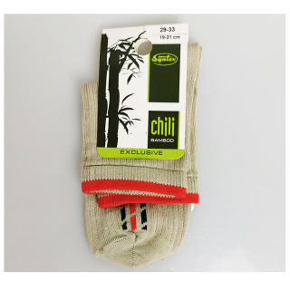 Syntex Ponožky Chili bambusové 19-21cm - 6-11 rokov 