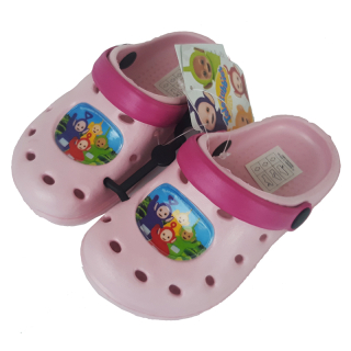 Detské kroksy Teletubbies SVETLORUŽOVÉ