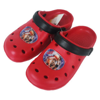 Detské kroksy Jordan ČERVENÉ