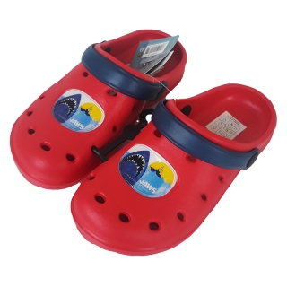 Detské kroksy Jaws ČERVENÉ