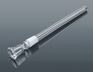 Šluk na inhalátor sklenený 18,8mm/17cm
