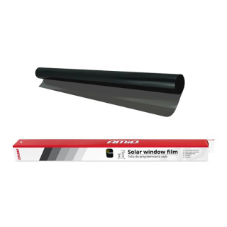 Amio - Autofólia dark black 75 x 300 cm (15%)