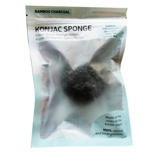 Konjac Sponge Bamboo Charcoal