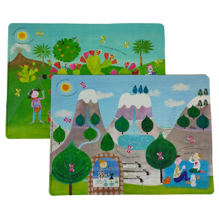 Sada 2 podložiek na stôl ALLPLM01 45x33cm