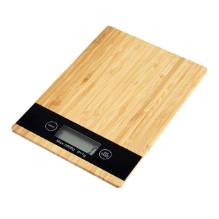 Kuchynská váha Bambus - 5 kg