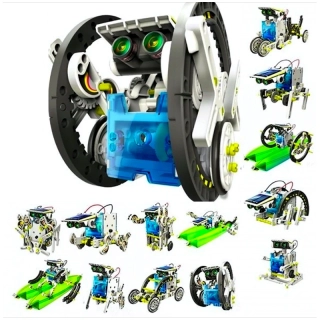 Solárna hračka Robot 14v1