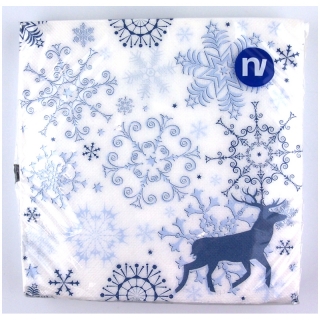 Winter - Servitky 33x33cm dvojvrstvové 