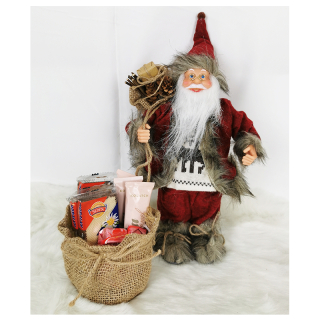 Vianočný Mikuláš / Santa Claus s vrecúškom
