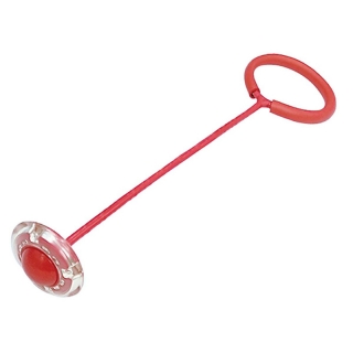 Hula Hop na skákanie LED červené