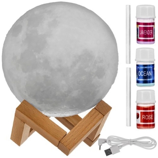 Lampa, ionizátor, zvlhčovač, vonný 880ml 3v1