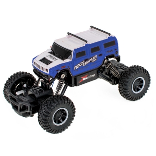RC Auto Rock Crawler Hummer 1:20 modré DO- off road 