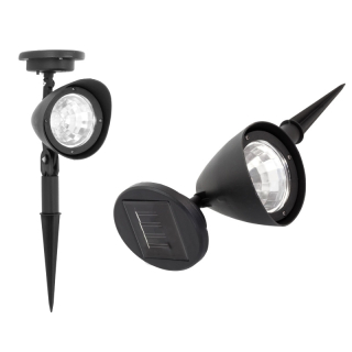 Solárna záhradná lampa - reflektor 2ks