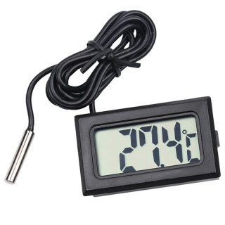 Presný LCD teplomer so sondou FY-10