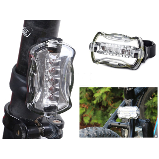 HY - 198 Zadné svetlo na bicykel 5 LED 
