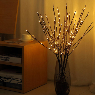 Vrbové LED konáre - vetvičky 70cm 20LED