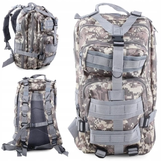 Outdoorový batoh 28 l sivý