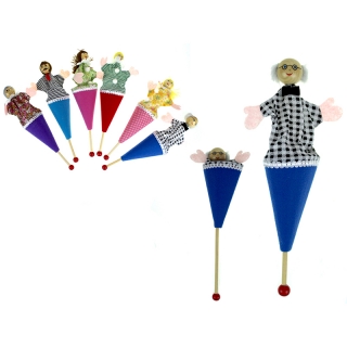 Divadelná bábka - Marioneta 25 cm