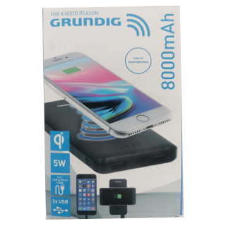 Powerbanka s bezdrôtovým nabíjaním 8000 mAh