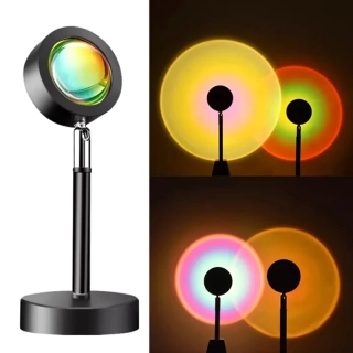 Lampa projektor západu slnka