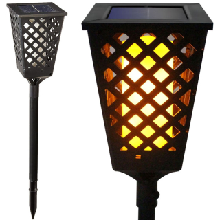 Solárna záhradná lampa - pochodeň