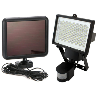 Solárna halogénová lampa 120LED s detektorom pohybu