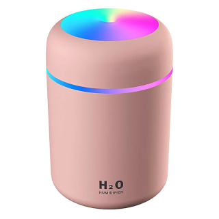 LED Zvlhčovač vzduchu H2O Pink