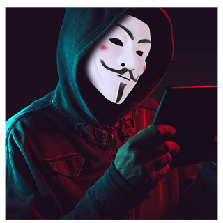 Maska Anonymous (Guy Fawkes) – plastová