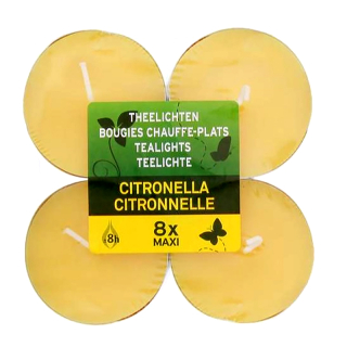 Sviečky proti komárom Citronella MAXI 8ks