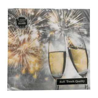 Servítky New Year 20ks 40x40cm